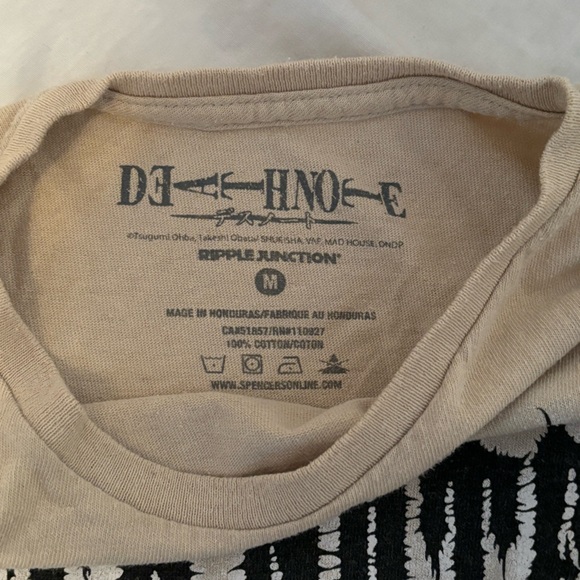 Death note anime shirt, medium - Picture 2 of 2